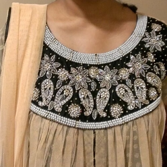 3 pc Pakistani / Indian dress suit shalwar kameez - Picture 2 of 2